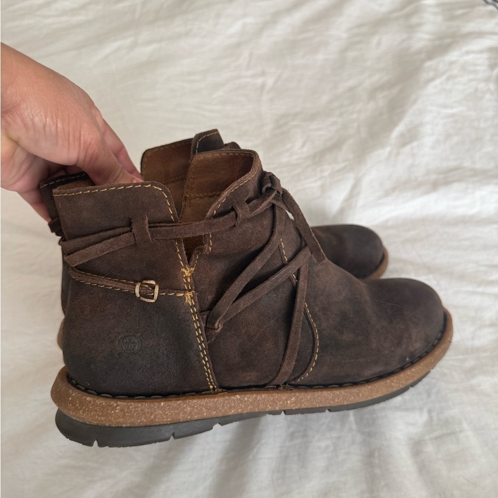 Born Brown Leather Boots - Picture 2 of 10